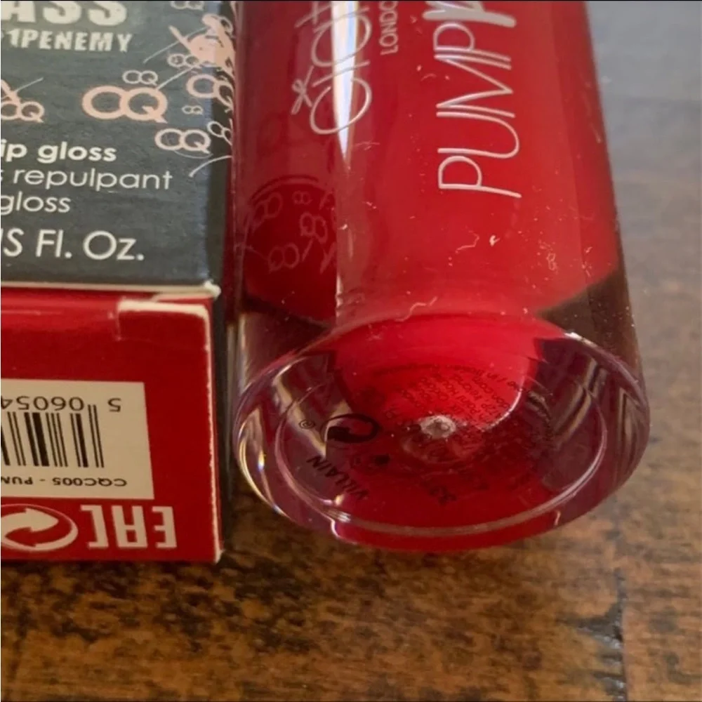 Christine Quinn Villain Pump Plump Lip Gloss Lip-Plumping Red Selling Sunset